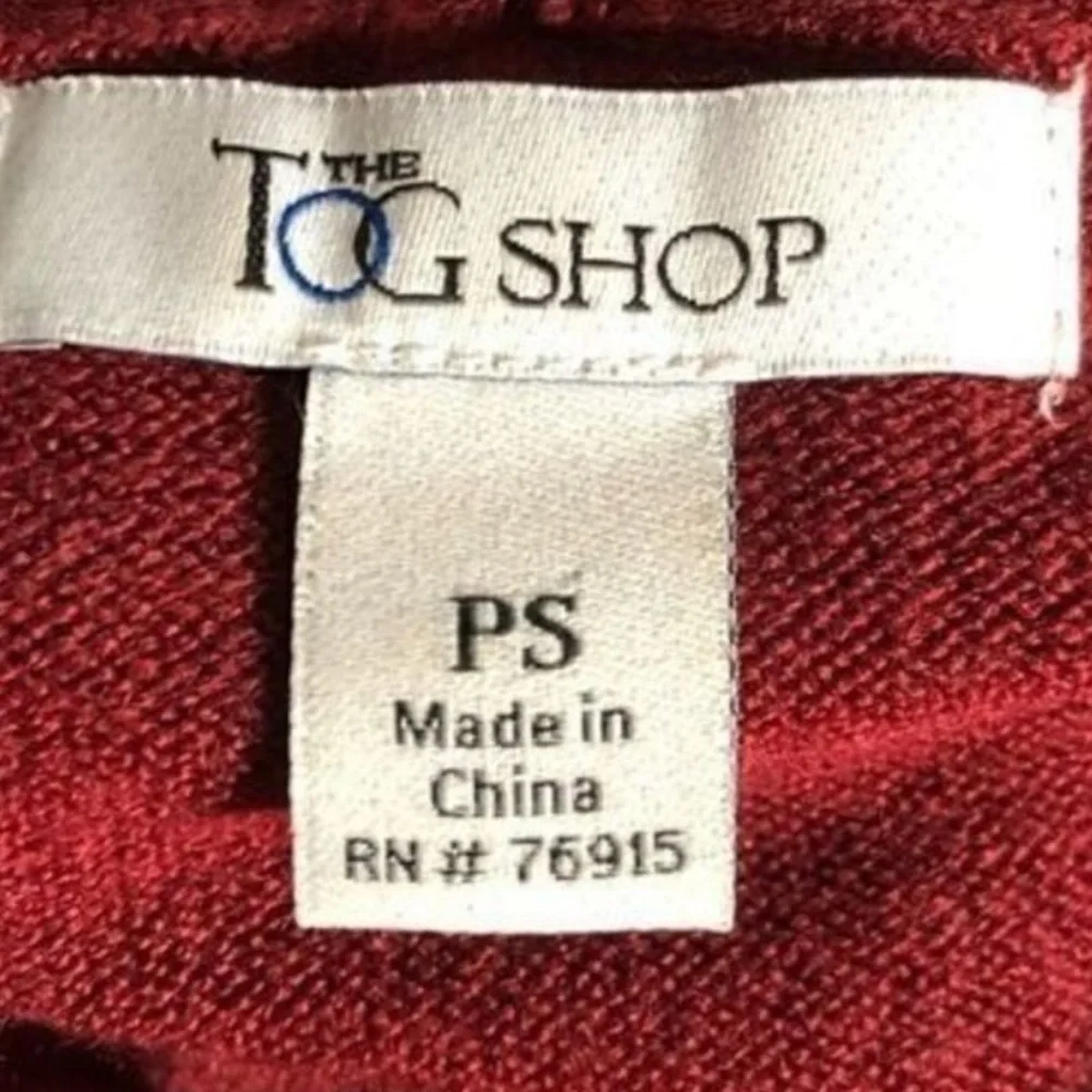 TOG Red Cowl Neck Sweater